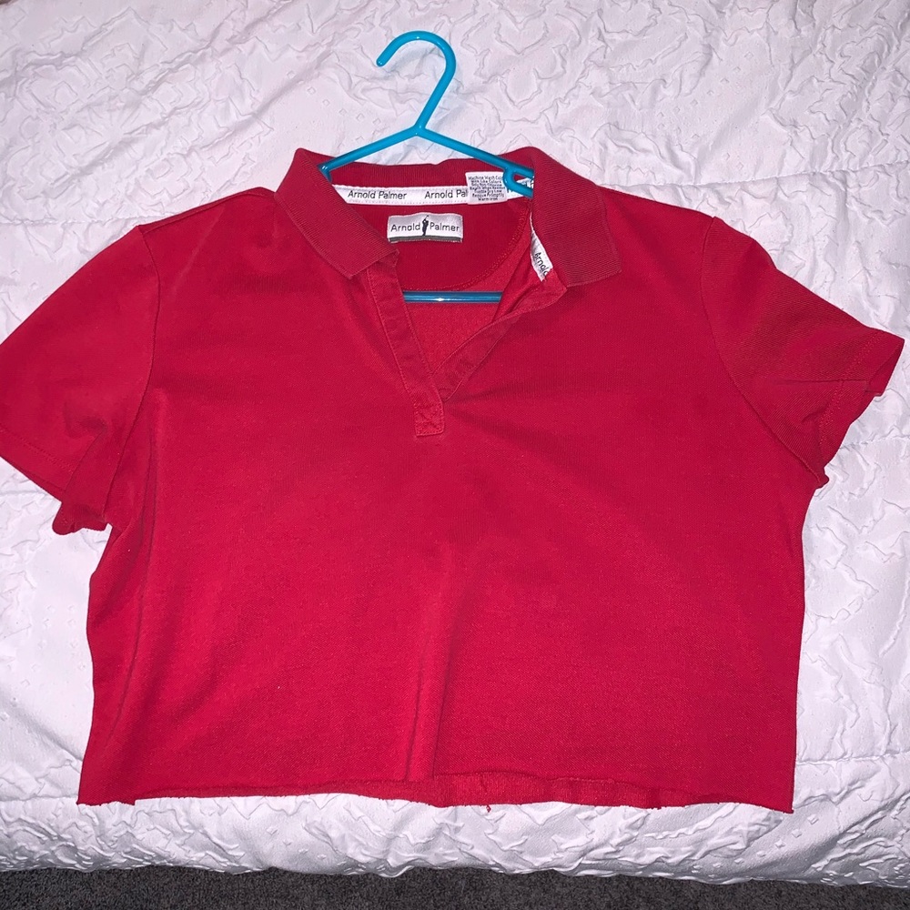 cropped polo